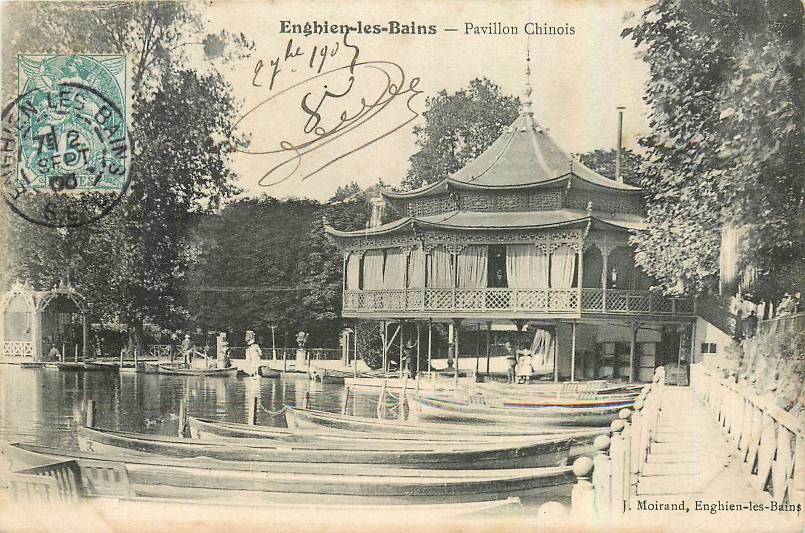 CPA Enghien les Bains Pavillon Chinois Chine China