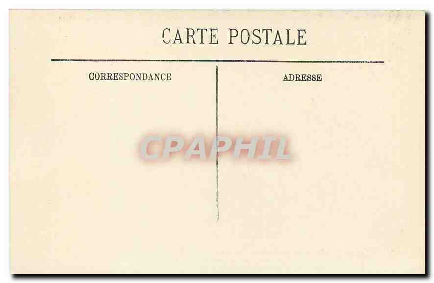 CPA L'Abbaye de Saint Denis Tombeau de Henri II et de Catherine de Medicis  — Rückseite