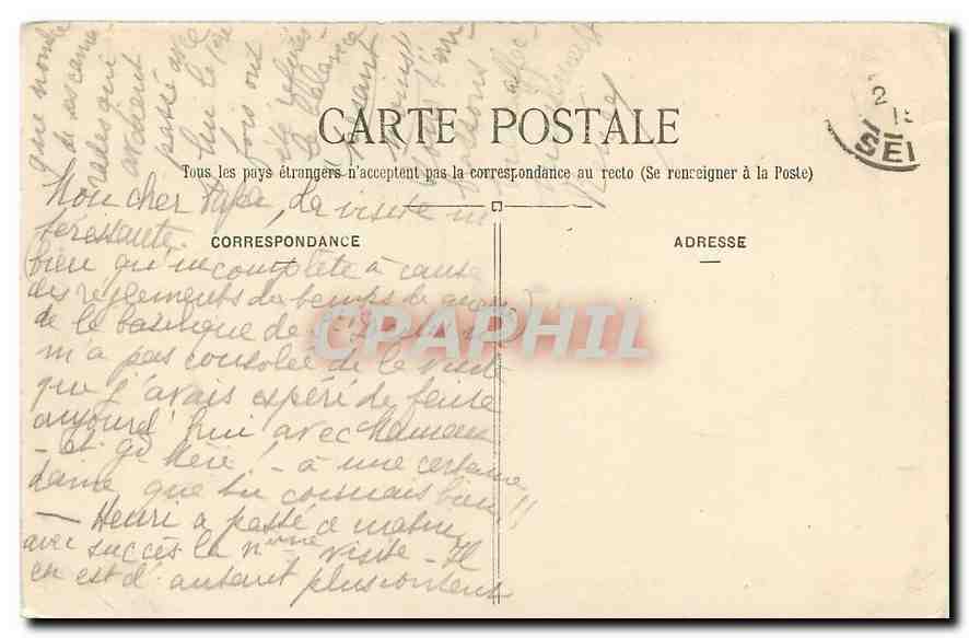 Abbaye de Saint-Denis — Grabmale der Familie Saint-Louis — J. F. — Rückseite