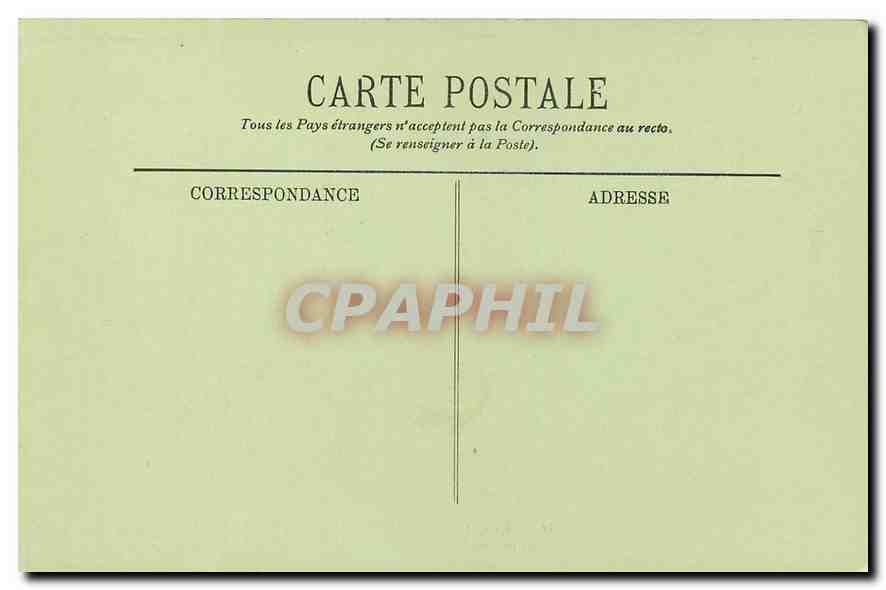 CPA Abbaye de Saint Denis Moines Fragment du Tombeau des Fils de Saint Louis  — Rückseite