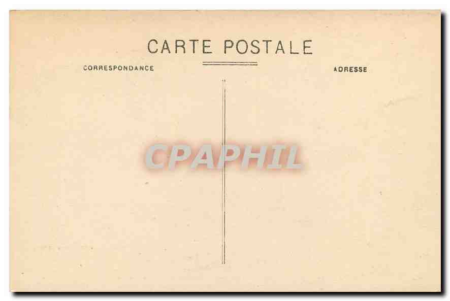CPA Quarre les Tombes Yonne Les Tombes  — Back