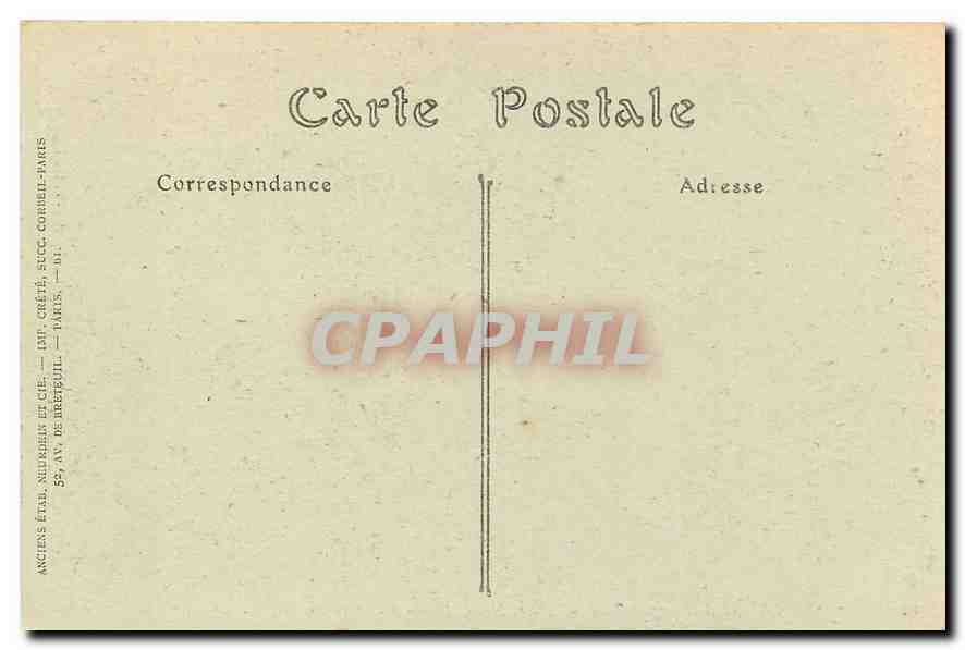 CPA Tonnerre Ancien Hopital fonde par Marguerite de Bourgogne  — Back