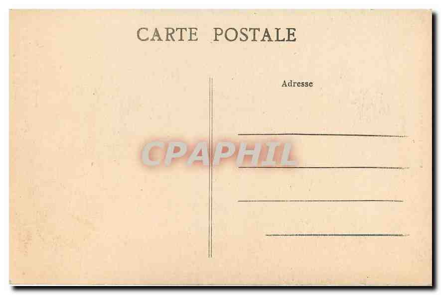 CPA Sens Yonne Le Portail sud de la Cathedrale dit Portail de Moise  — Rückseite