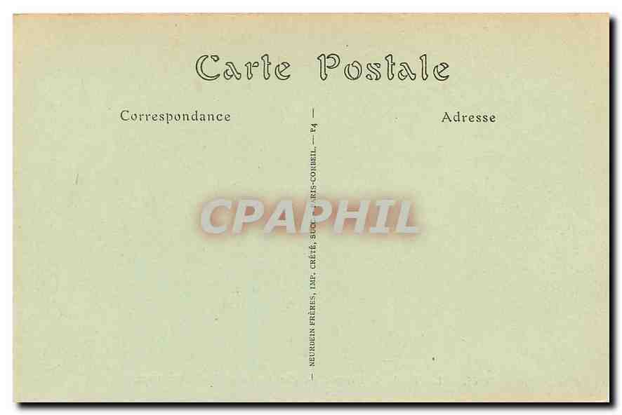 CPA Sens Les Bords de l'Yonne  — Back