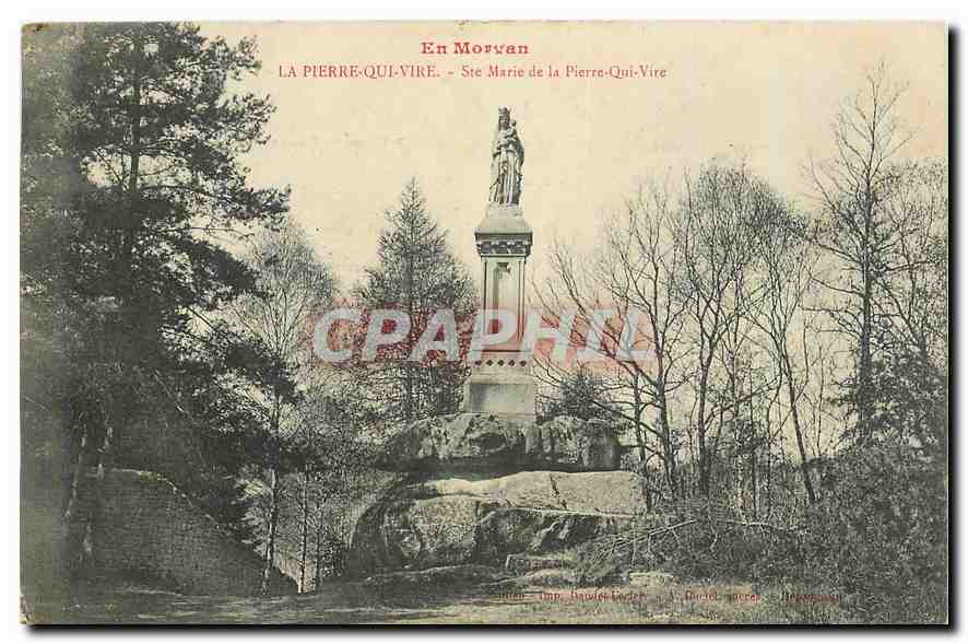 CPA En Morvan La Pierre qui Vire Ste Marie de la Pierre qui Vire 