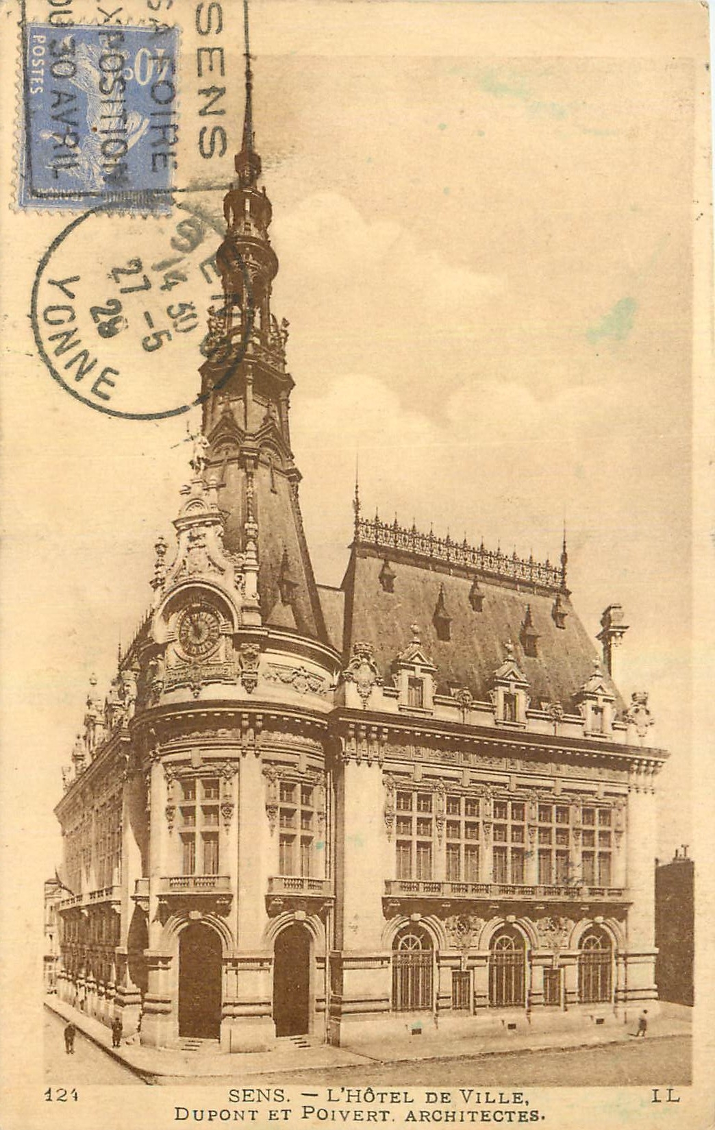 CPA Sens l'Hotel de Ville 