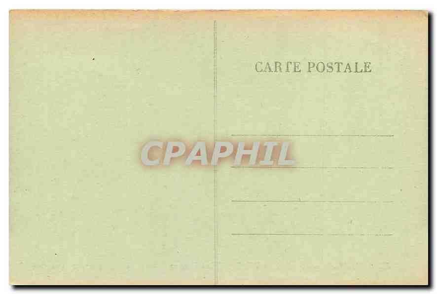 CPA Avallon Portail de l'Eglise Saint Lazare  — Back