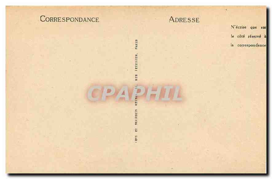 CPA Arcy sur Cure La Cure le Garage et le Chalet Restaurant  — Back
