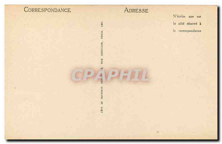 CPA Vezelay Basilique de la madeleine Chapiteau du Sixieme Pilier de la Nef Cote Nord  — Back