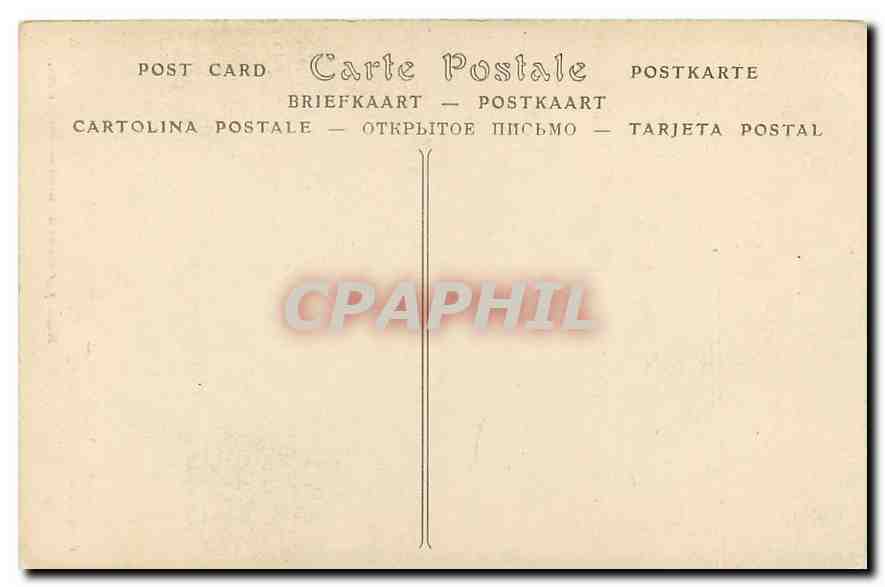 CPA Vezelay Eglise de la Madeleine chapiteau du Jeuxieme pilier du nerthex cote nord  — Back