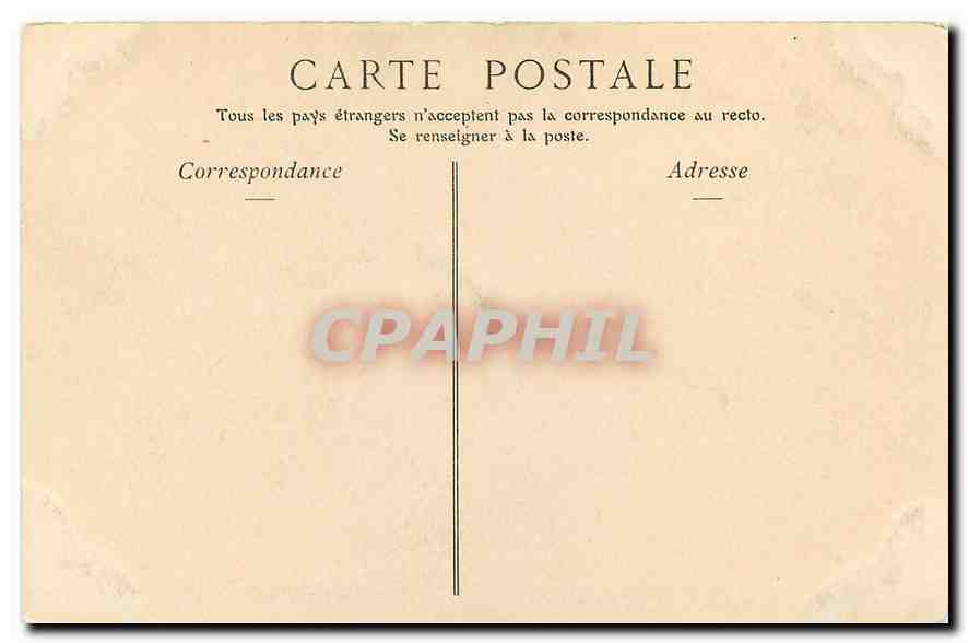 CPA Sens La Cathedrale Portail sud dit de Moise  — Rückseite