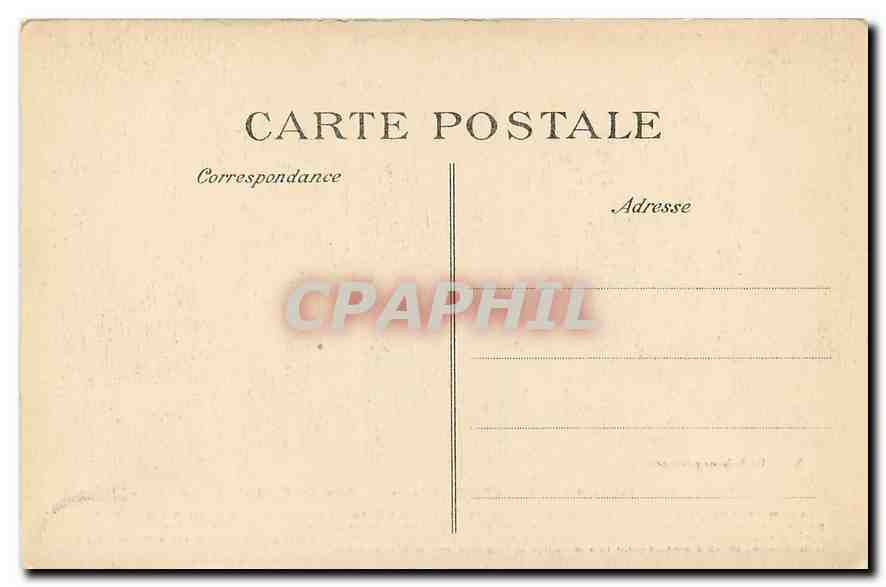 CPA Chateau d'Ancy le Franc Yonne Salle des Gardes  — Back
