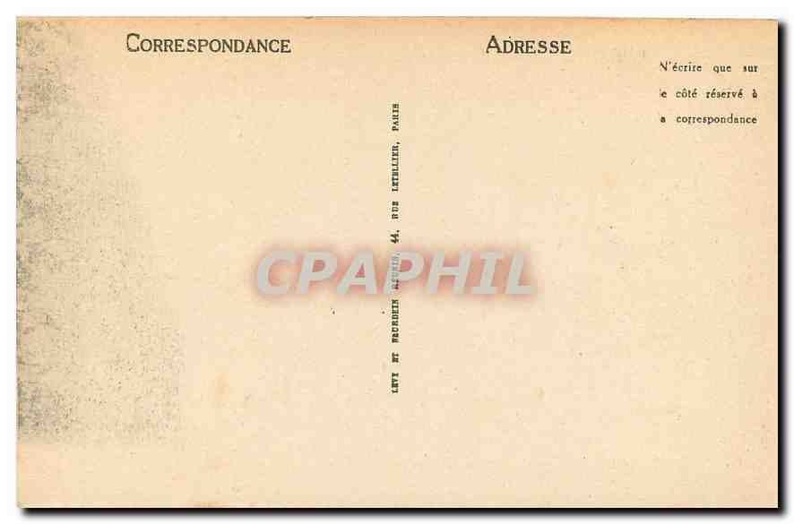 CPA Arcy sur Cure Vue sur la Riviere  — Back