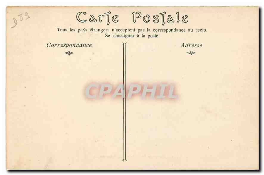 CPA Avallon Vue sur Cousin le Pont prise des Promenades  — Back