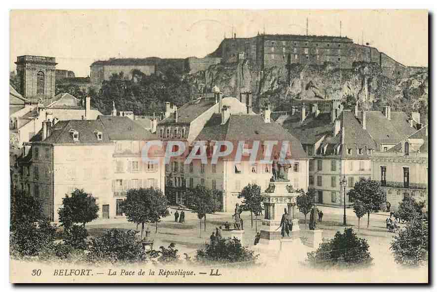 CPA Belfort La Place de la Republique 