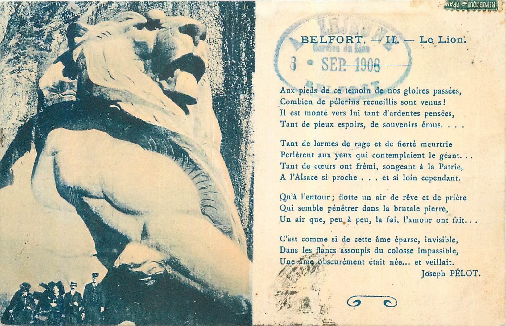 CPA Belfort le Lion 