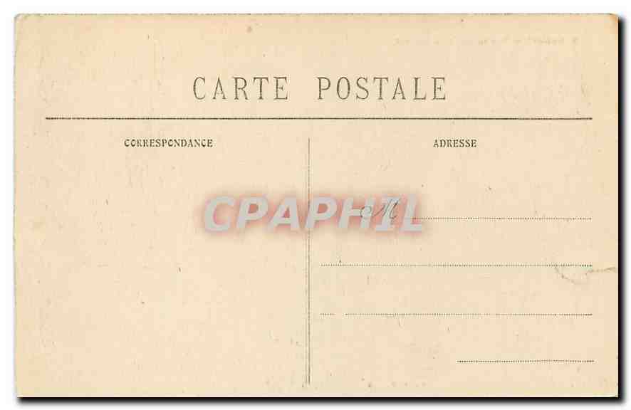 CPA Belfort Vue generale du Chateau  — Verso