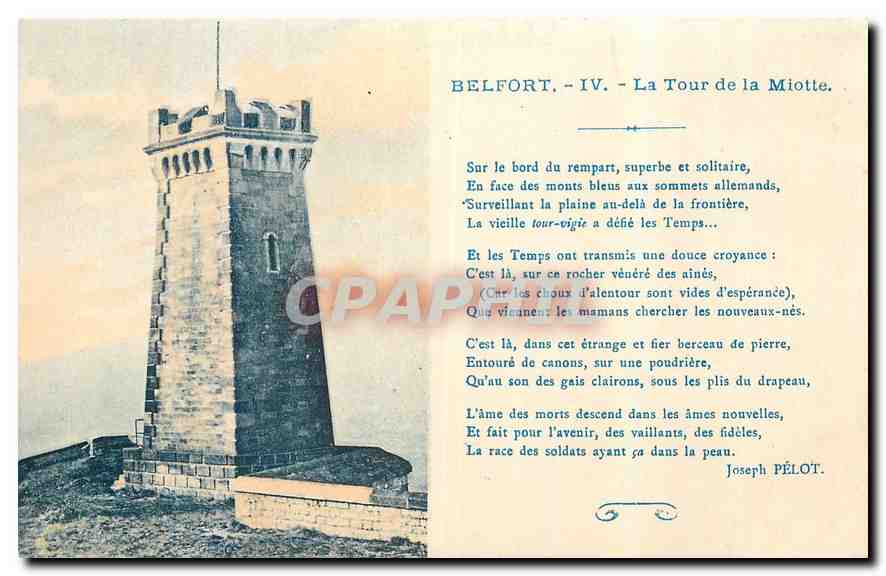 CPA Belfort La Tour de la Miotte 