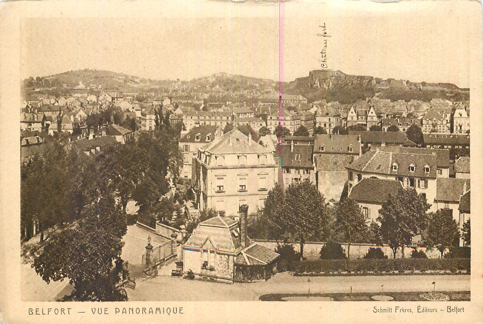 CPA Belfort Vue panoramique 