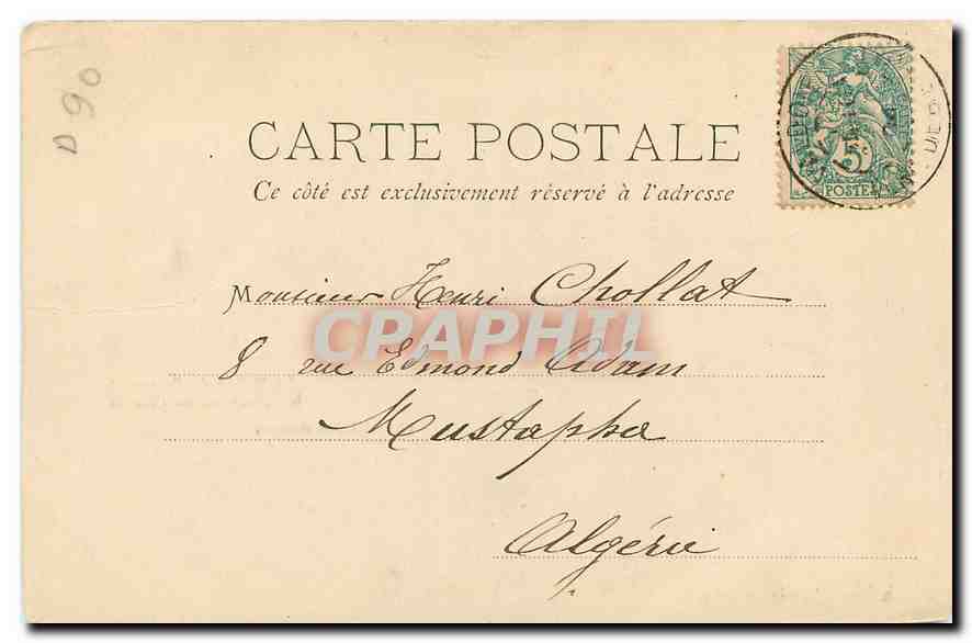 CPA La Vallee de Sewen et le Reservoir de l'Alfeld  — Verso