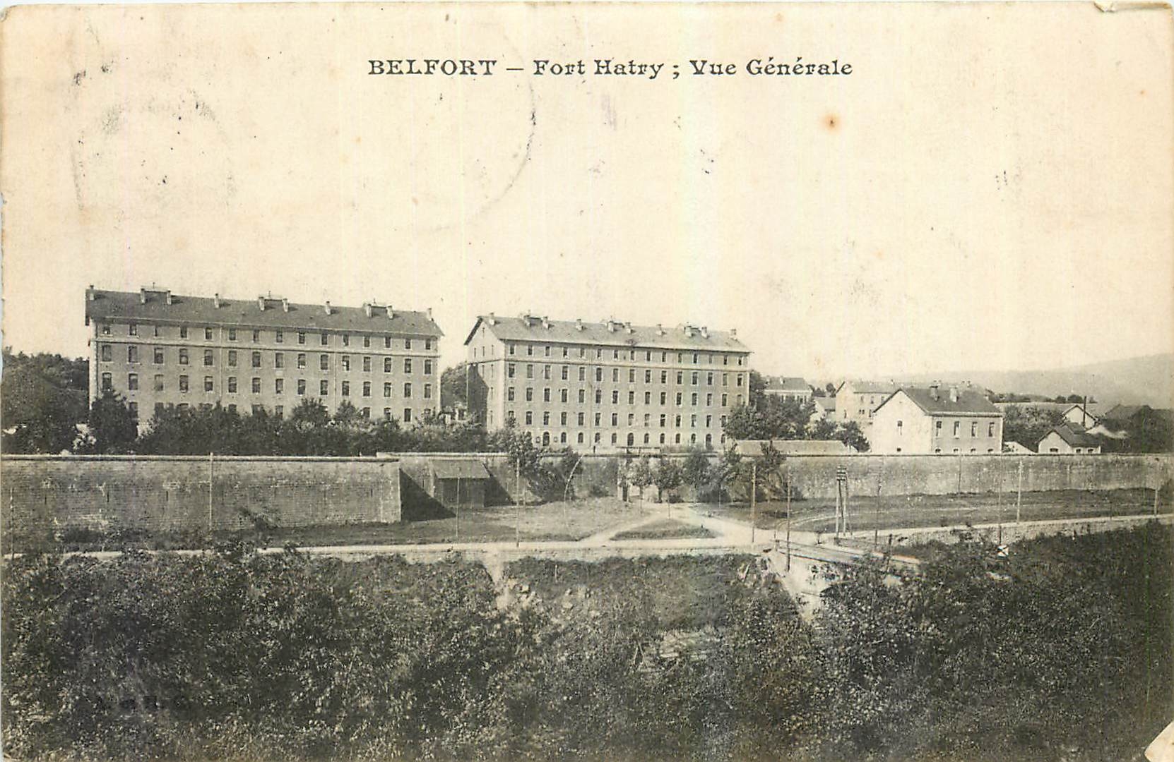 CPA Belfort Fort Hatry Vue generale 