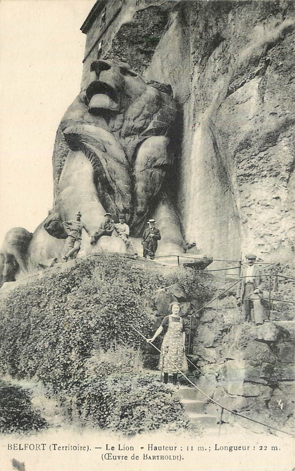 CPA Belfort Territoire Le Lion 