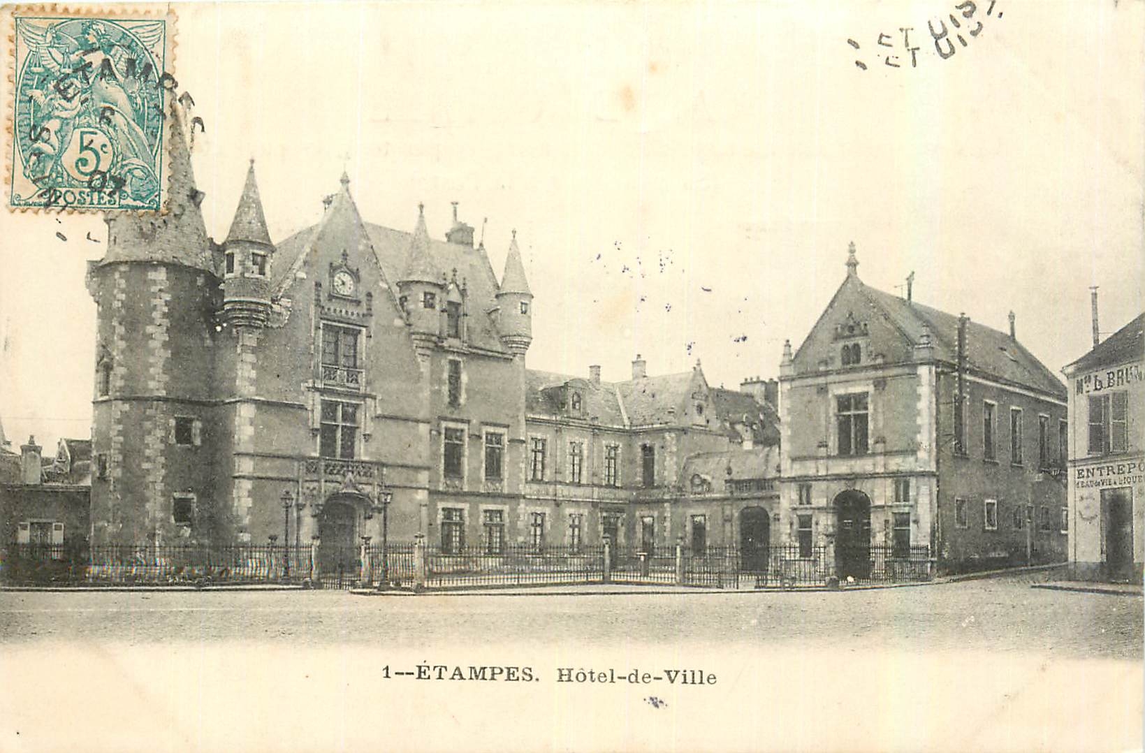 CPA Etampes Hotel de Ville 