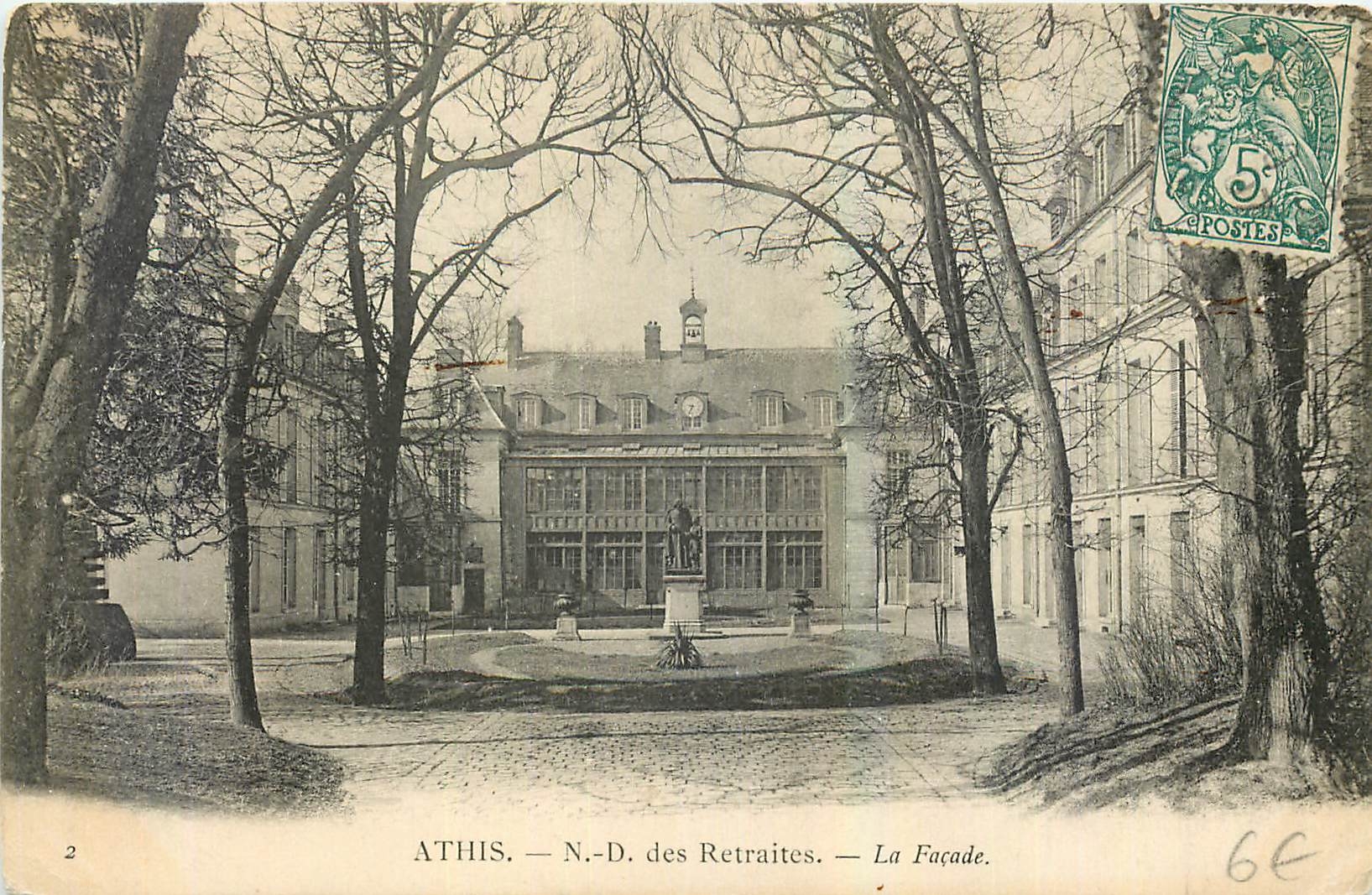 CPA Athis N D des Retraites La Facade 