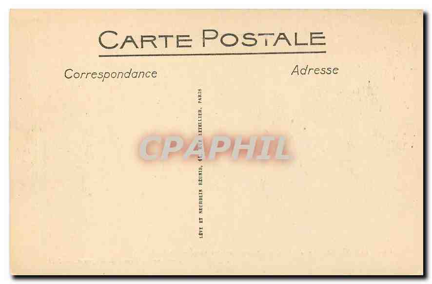 CPA Boissy Saint Leger Chateau du Gros Bois Le Hall  — Back