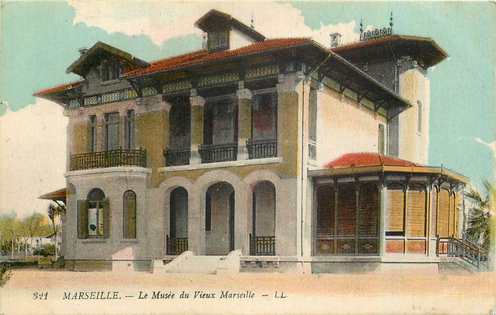 CPA Marseille Le Musee du Vieux Marseille 
