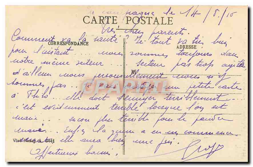CPA Reims dans sa deuxieme annee de bombardement La cathedrale incendiee par les Allemands facade ce — Rückseite
