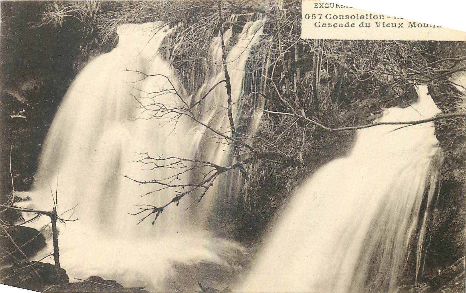 CPA Franche Comte Consolation Le Dessoubre Cascade du Vieux Moulin