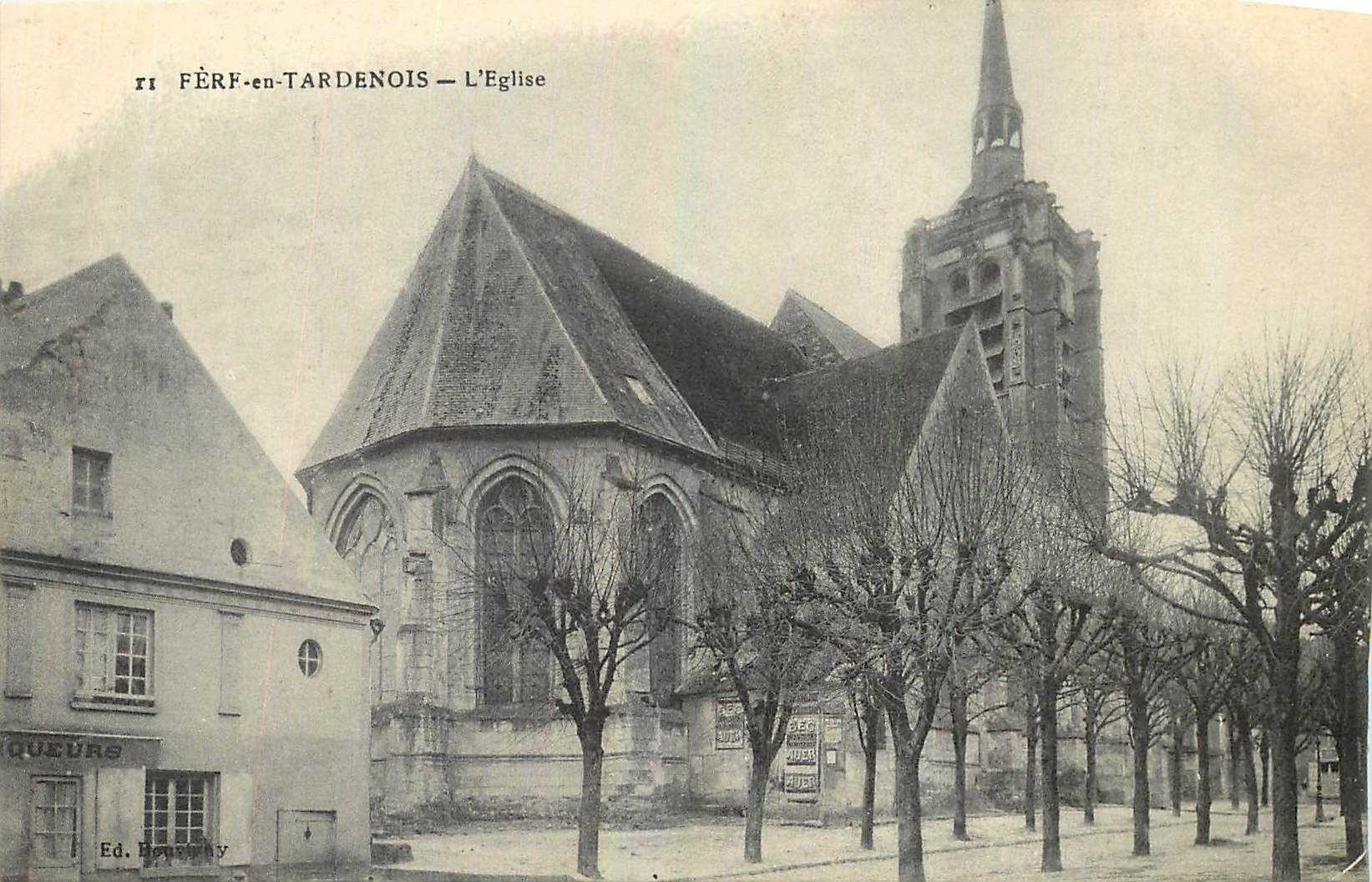 CPA Fere en Tardenois L'Eglise 