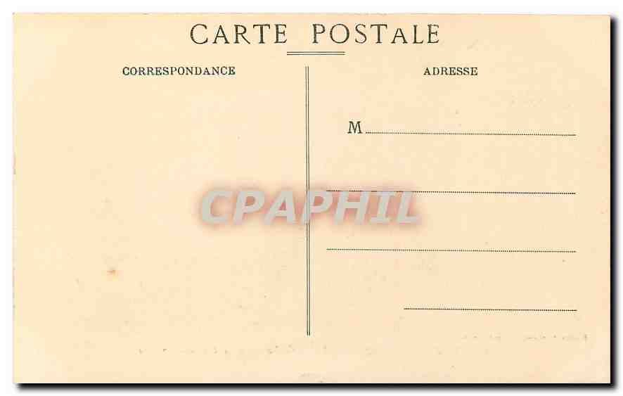 CPA Biarritz Pittoresque Vague au Rocher de la Vierge  — Rückseite