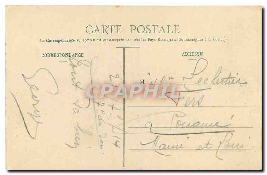 CPA Bayonne La Cathedrale et le Cloitre  — Rückseite