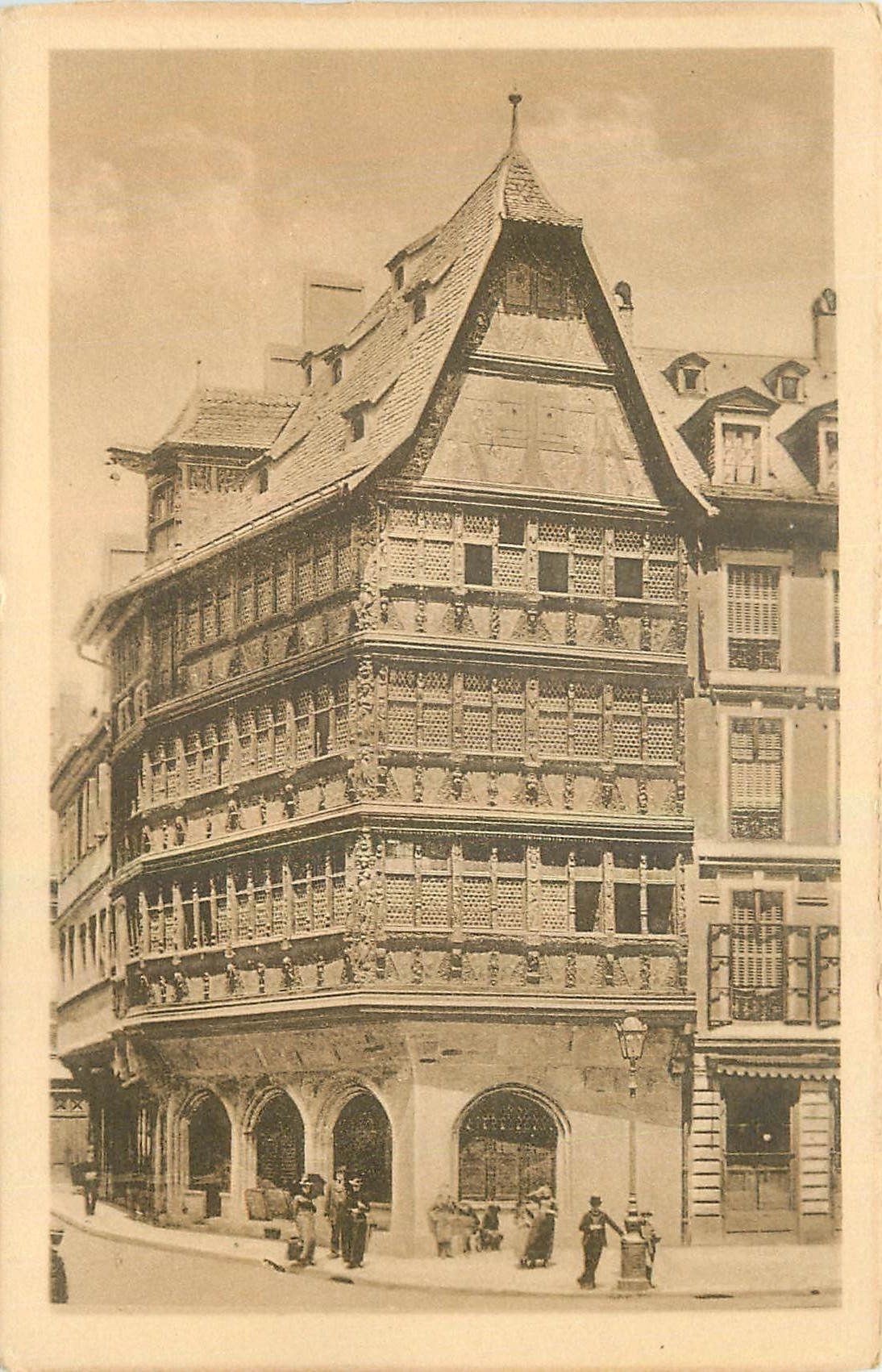 CPA Strasbourg Maison Kammerzell 