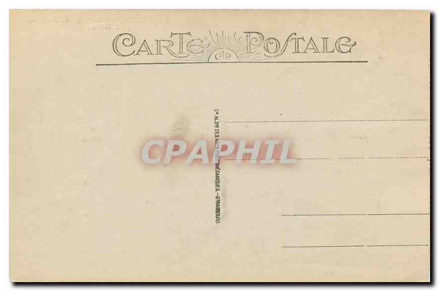 CPA Trois Epis vue prise du Belvedere  — Rückseite