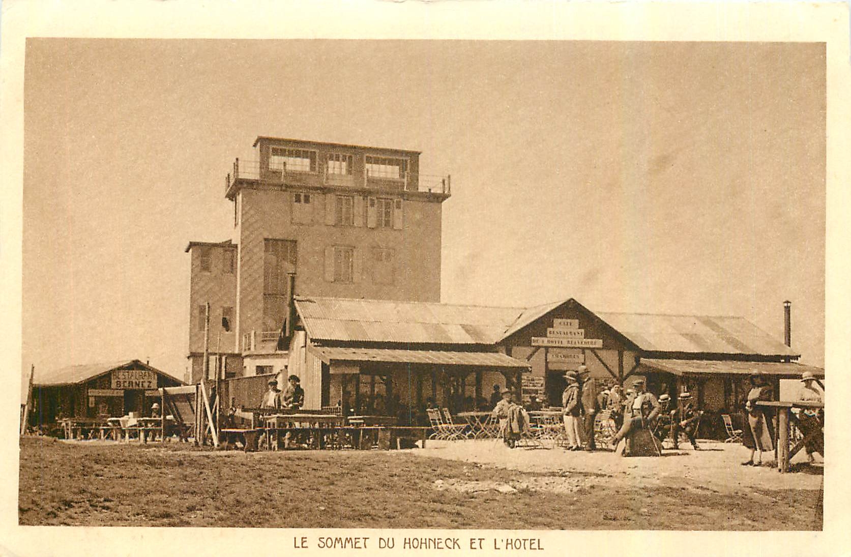 CPA Le Sommet du Hohneck et l'Hotel 
