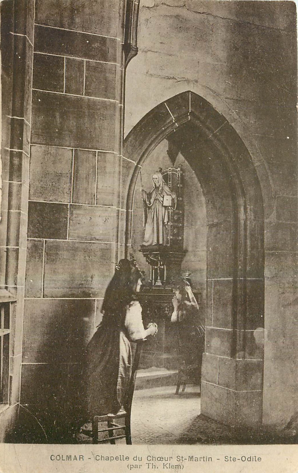 CPA Colmar Chapelle du Choeur St Martin Ste Odile Par Th Klem 