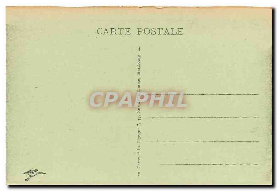 CPA Lac Noir au loin la Cascade  — Rückseite