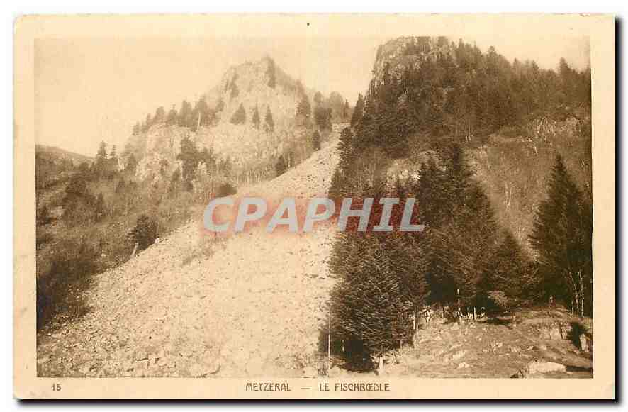 CPA Metzeral le Fischboedle 