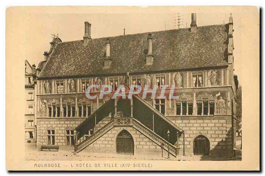 Mulhouse — L'Hôtel de Ville (XIVe siècle)