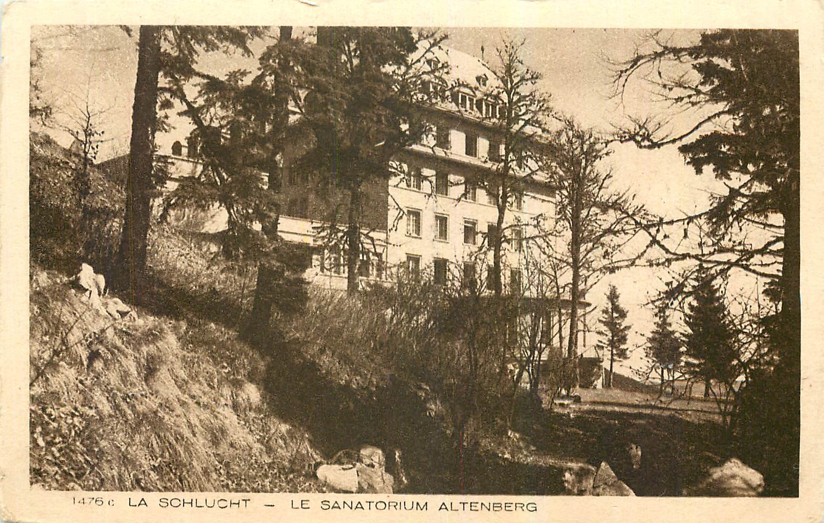 CPA La Schlucht le Sanatorium Altenberg 
