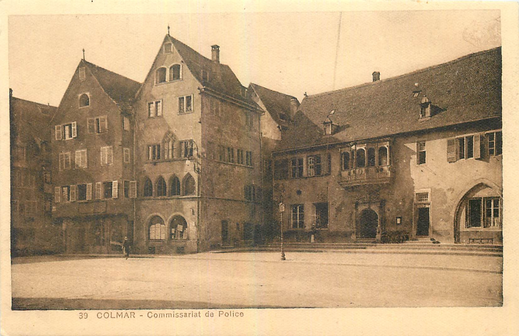 CPA Colmar Commissariat de Police 