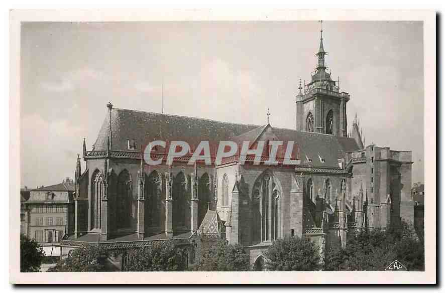 CPA Colmar la Cathedrale St Martin 