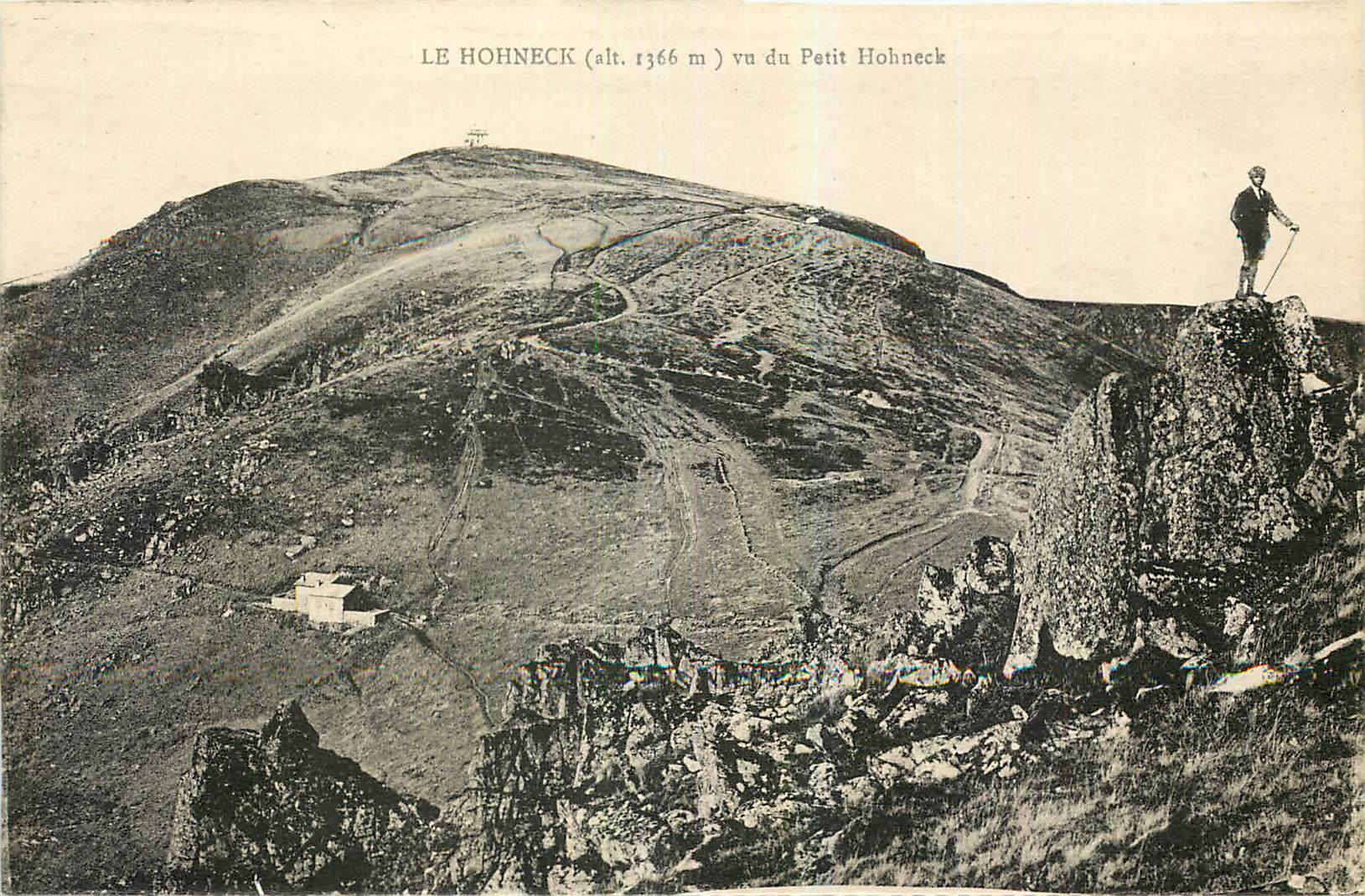 CPA Le Hohneck vu du Petit Hohneck 