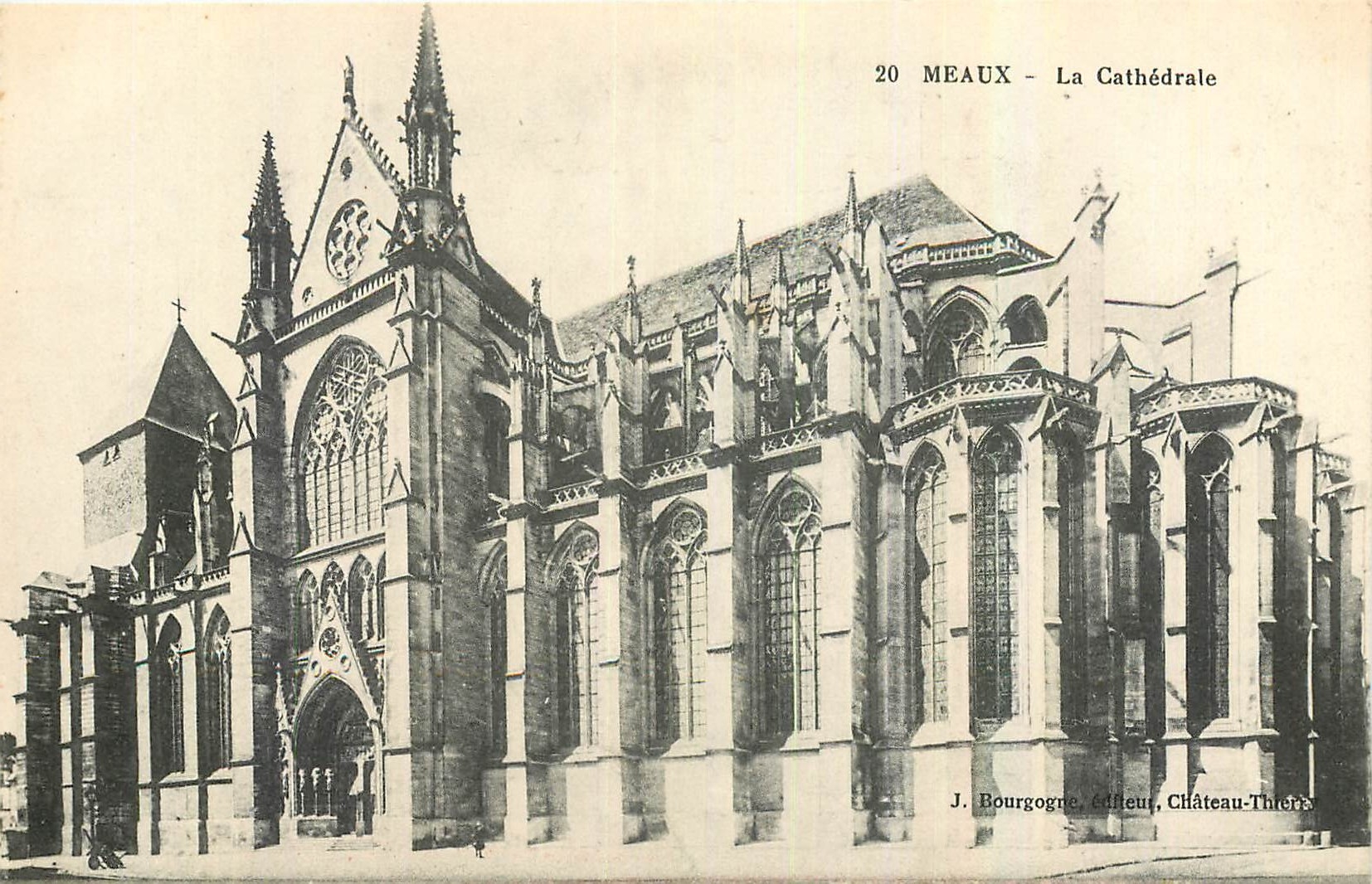 CPA Meaux la Cathedrale 