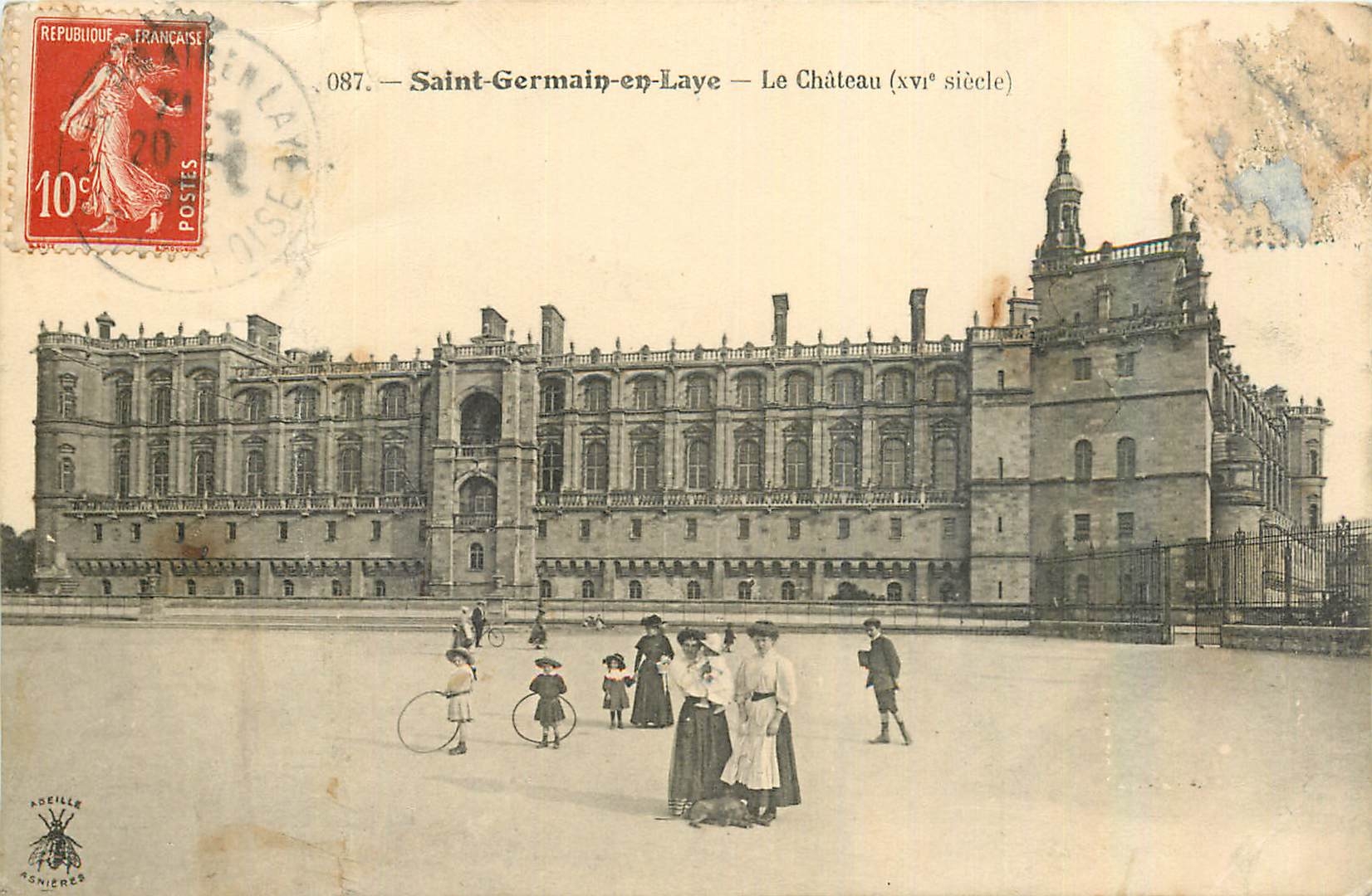 CPA Saint Germain en Laye le Chateau XVi siecle 