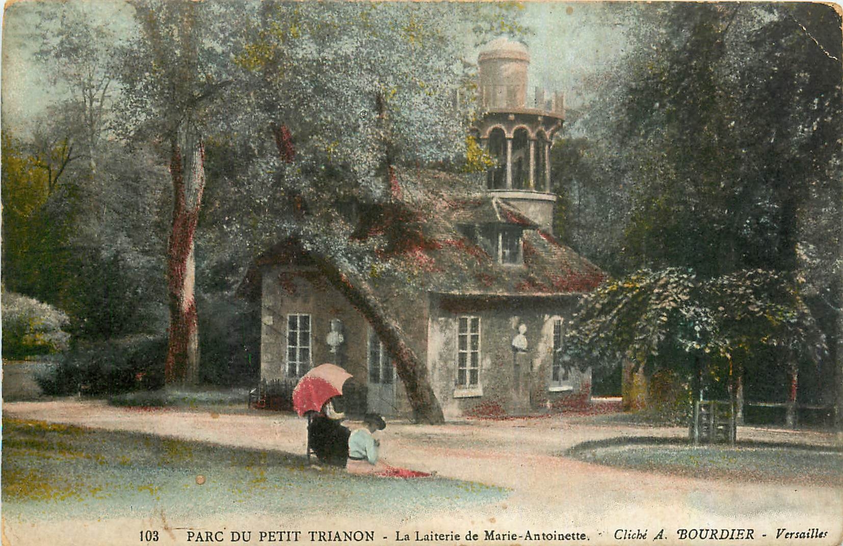 CPA Parc du Petit Trianon la Laiterie de Marie Antoinette 