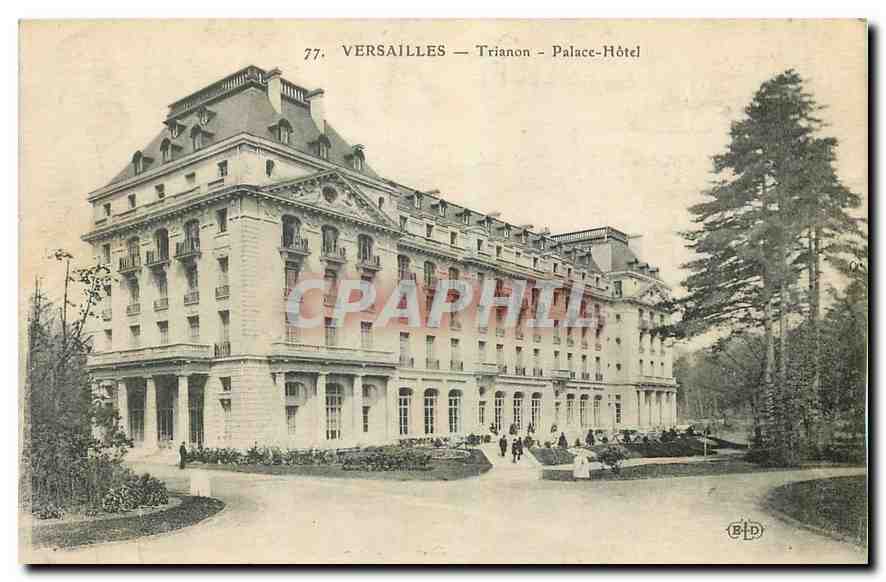 CPA Versailles Trianon Palace Hotel 